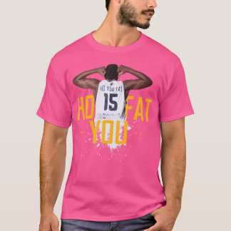 Camiseta Jogador De Basquete Gordo