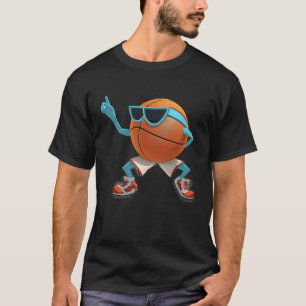 Camiseta Jogador de Basquete I Garotos da Bola Dança Dab I 
