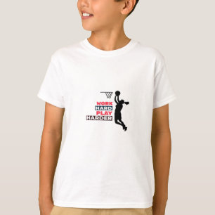Camiseta Jogador De Basquete Para Duro, Jogador De Basquete