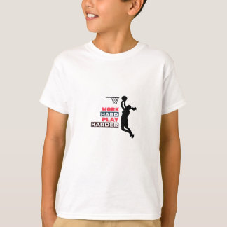 Camiseta Jogador De Basquete Para Duro, Jogador De Basquete