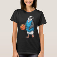 Jogador de basquete pinguim Basquete
