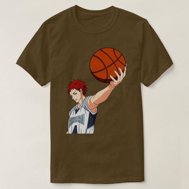 Camiseta Jogador de basquete RedHead (Frente do Design)