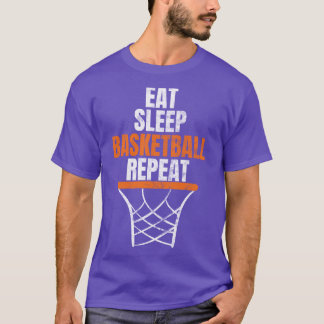 Camiseta Jogador de basquete repetitivo de basquetebol no S