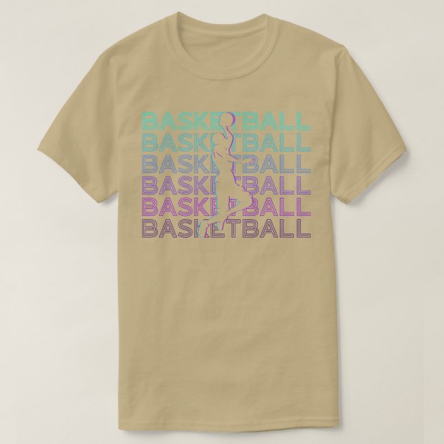 Camiseta Jogador de basquete - Retrobasquetebol (Frente do Design)