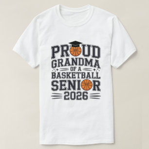Camiseta Jogador de Basquete Sênior 2026 Turma de 2026 Grad
