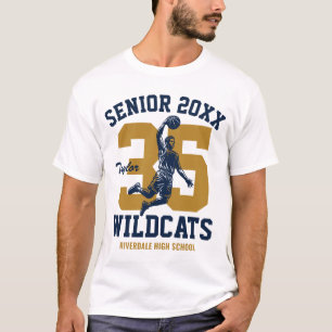 Camiseta Jogador de Basquete Sênior Equipe Esportiva Person