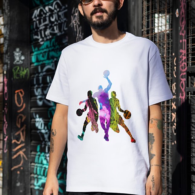 Camiseta jogador de basquete Silhouket (Criador carregado)