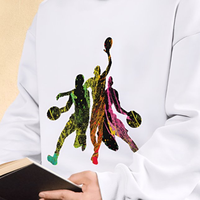 Camiseta jogador de basquete Silhouket (Criador carregado)