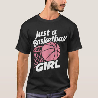 Camiseta Jogador De Basquete Só Uma Garota De Basquete