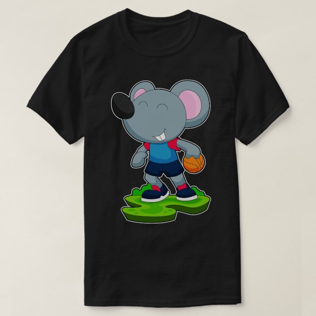 Camiseta Jogador de basquetebol (Frente do Design)