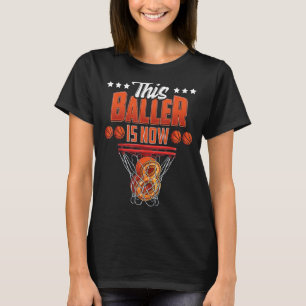 Camiseta Jogador de basquetebol 8 anos Old Boy Basball 8º B