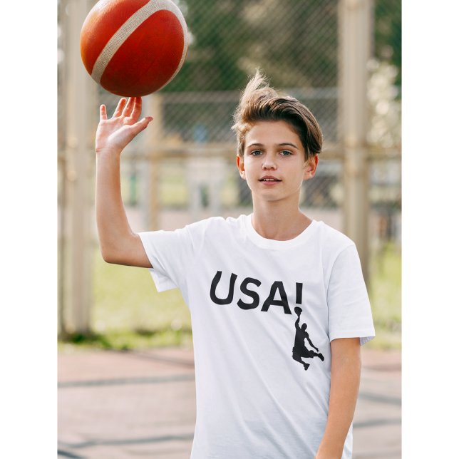 Camiseta jogador de basquetebol americano (Criador carregado)