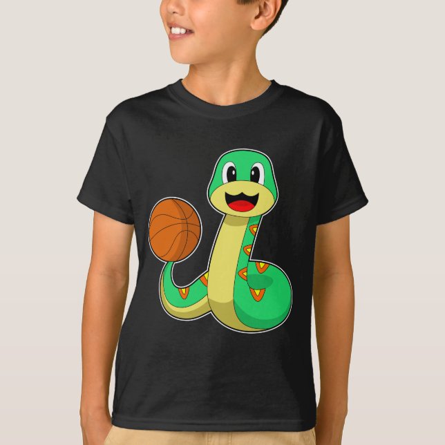 Camiseta Jogador de basquetebol cobra (Frente)