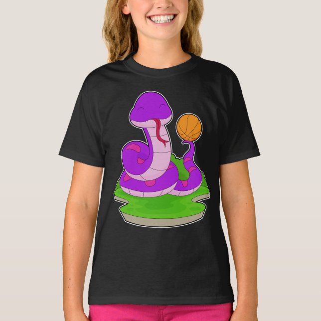 Camiseta Jogador de basquetebol cobra (Frente)