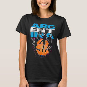 Camiseta Jogador de basquetebol da Argentina Du