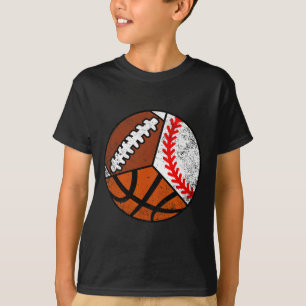 Camiseta Jogador de basquetebol de futebol americano Funny