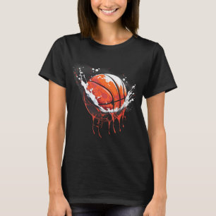 Camiseta Jogador de basquetebol de Trabalho de arte de Wate