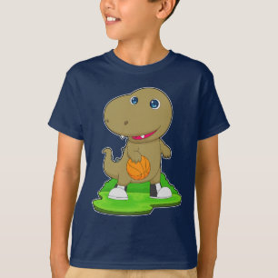Camiseta Jogador de basquetebol do Dinosaur