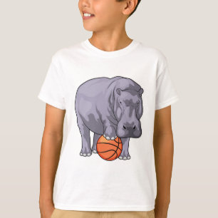 Camiseta Jogador de basquetebol do Hippo
