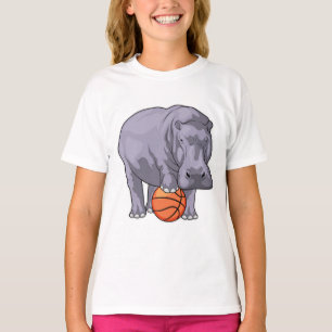 Camiseta Jogador de basquetebol do Hippo