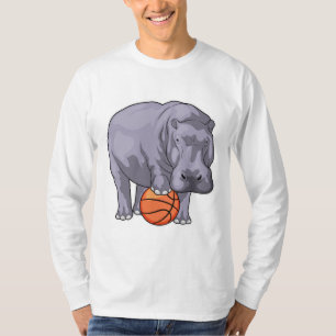 Camiseta Jogador de basquetebol do Hippo