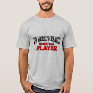Camiseta Jogador de basquetebol do mundo o grande