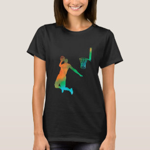 Camiseta Jogador de basquetebol em Jersey
