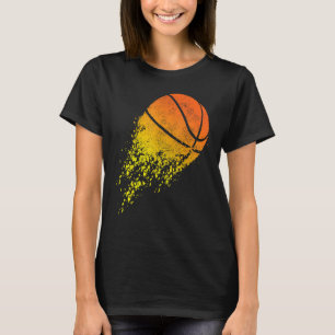 Camiseta Jogador de basquetebol Jogador de futebol treinado