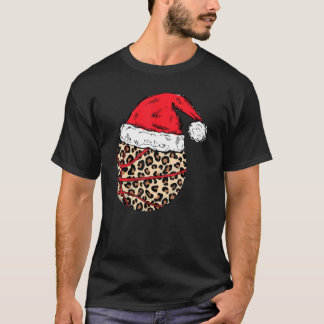 Camiseta Jogador de basquetebol Lepard Ball Papai noel Ba