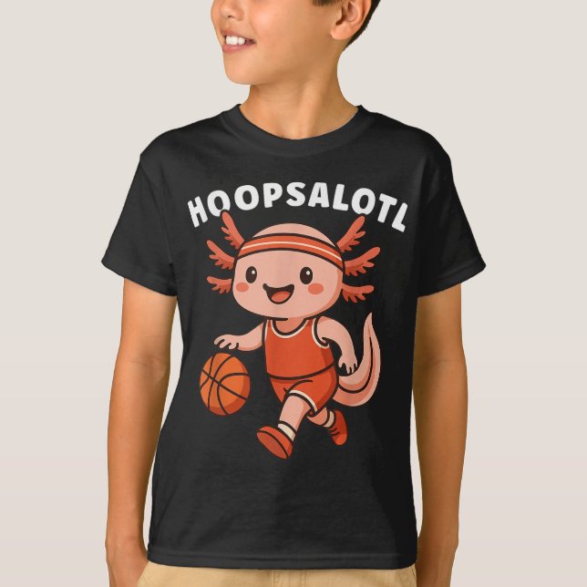 Camiseta Jogador de basquetebol masculino jovem jogador de  (Frente)