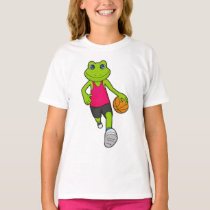 Camiseta Jogador de basquetebol sapo