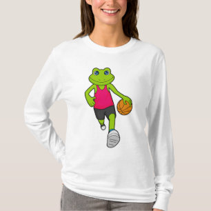 Camiseta Jogador de basquetebol sapo