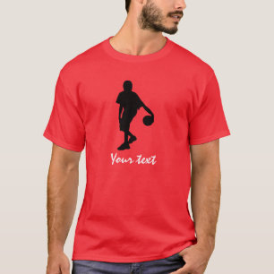 Camiseta Jogador de basquetebol; Vermelho