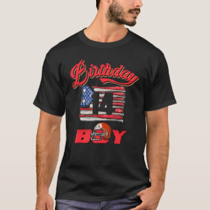 Camiseta Jogador de beisebol de aniversário de 14 Birthday,