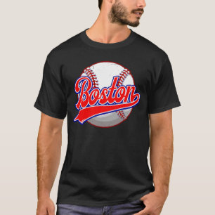 Camiseta Jogador de beisebol e ventiladores da Cidade de Bo