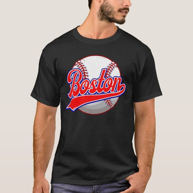 Camiseta Jogador de beisebol e ventiladores da Cidade de Bo (Frente)