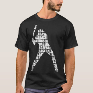Camiseta Jogador de Beisebol Jogador de Softbol Esporte de