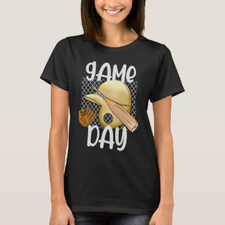 Camiseta Jogador de beisebol juvenil Grupo da equipe