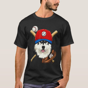 Camiseta Jogador de beisebol treinadores do Alaska Malamute