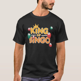Camiseta Jogador de Bingo Apostas Loteria Cartão de Bingo R