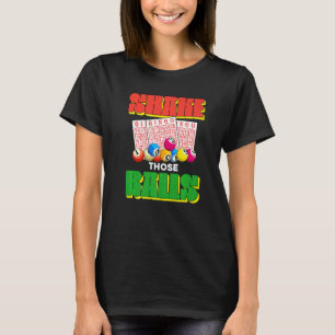 Camiseta Jogador de Bingo de Apostas Vencedor de Loteria de