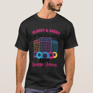 Camiseta Jogador de Bingo Jogando Lottery Bingo Card Bingo