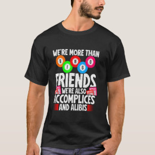 Camiseta Jogador de Bingo Noite Divertida de Bingo