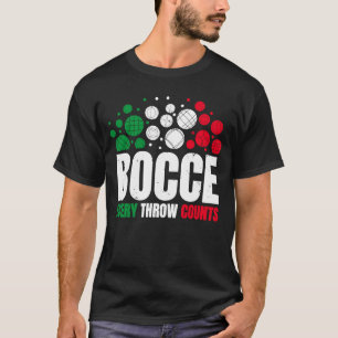 Camiseta Jogador de Bocar Todas as Contagens de Jogada