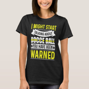 Camiseta Jogador de Bocce para Jogo Petânico 6