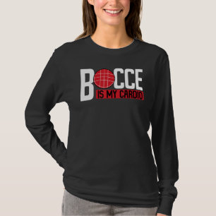 Camiseta Jogador de Bocha A Bocha É Meu Cárdio