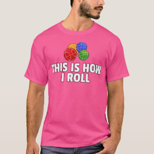 Camiseta Jogador de Bocha Bola Bocce Italiana Jogador de Bo