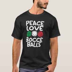 Camiseta Jogador de Bola Bocca Jogo da Bocce Boliche Italia