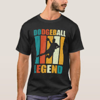 Jogador de Bola de Roupa Dodge da Lenda Dodgeball