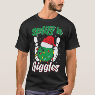 Camiseta Jogador de Boliche Divertido Rachaduras e Risadas